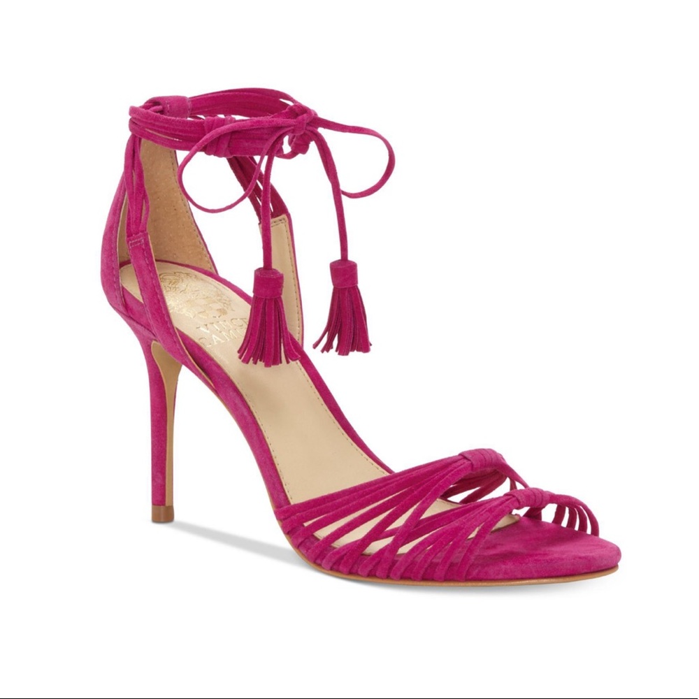 Vince Camuto Stellima Tassel Sandal Pink 6US